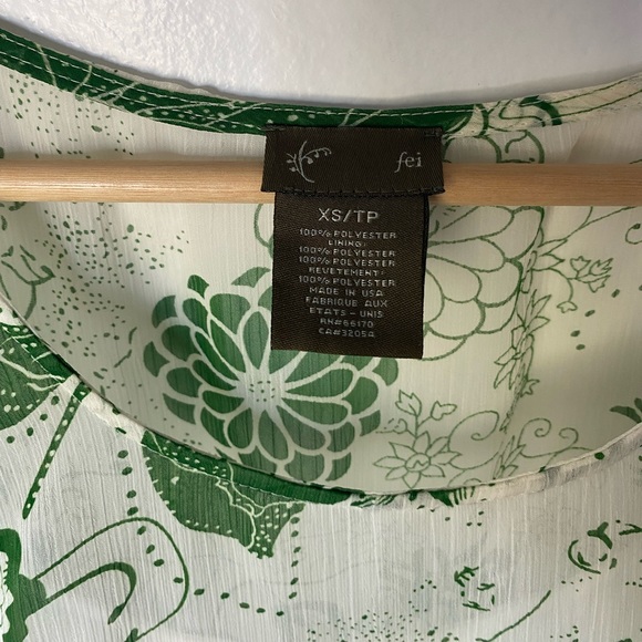 Anthropologie garden party dress. Brand is Fei. XS. Looks great. Super light. - Picture 6 of 7